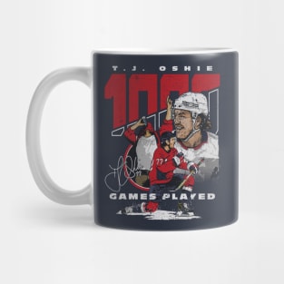 T.J. Oshie Washington 1000 Games Mug